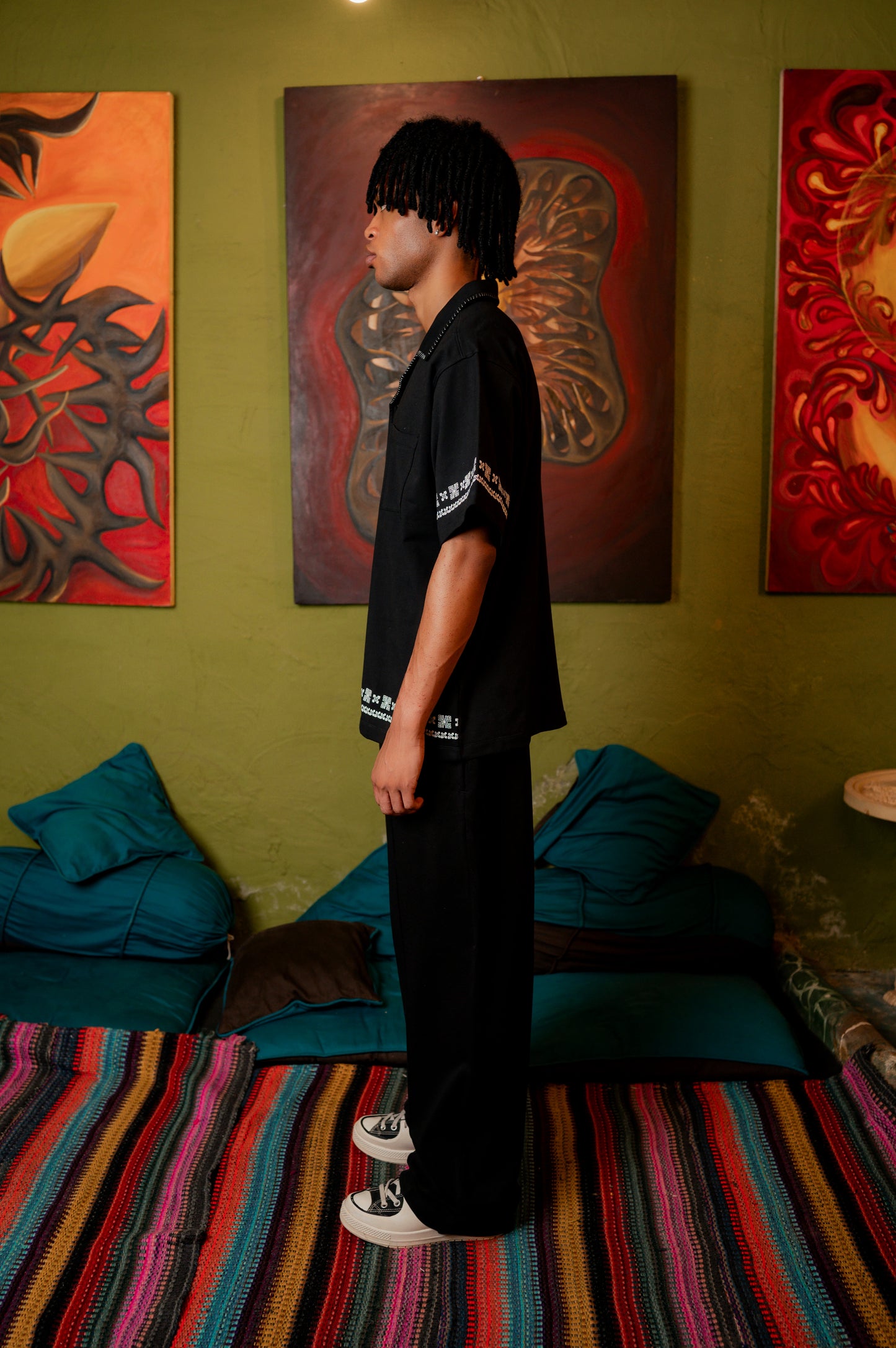 Black Button Down Shirt (Premium)