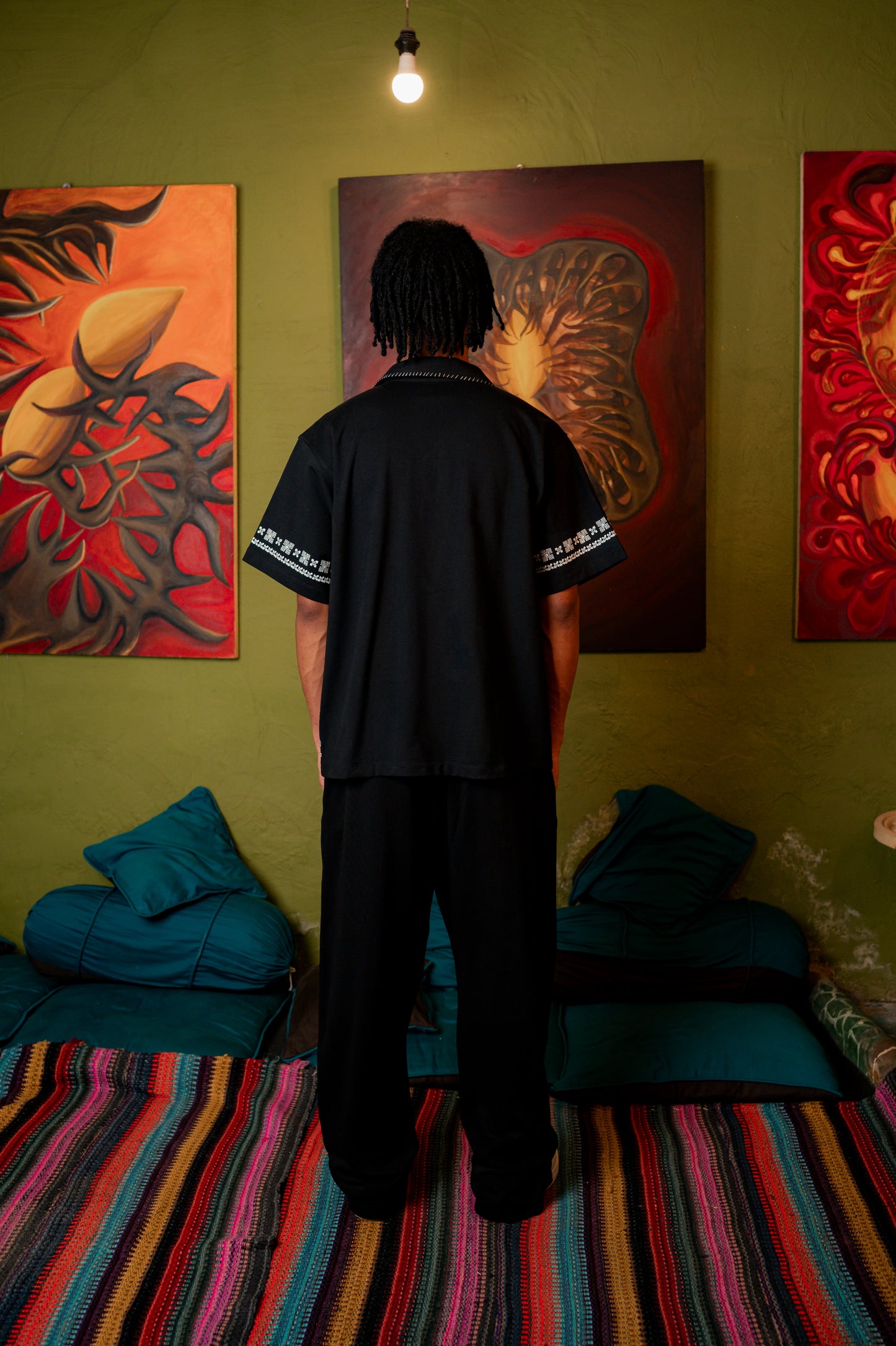 Black Button Down Shirt (Premium)